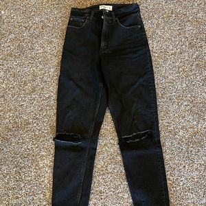 Abercrombie The Mom Rise Curve Love Jeans